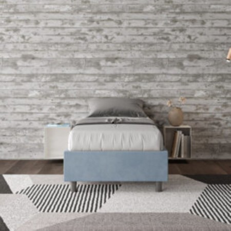 Letto Azelia Singolo Microfibra 80x190 cm