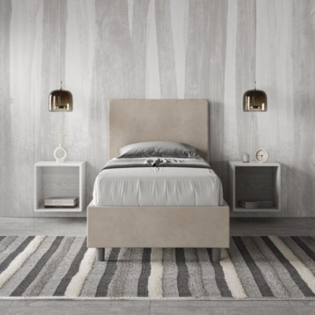 Letto Adele Singolo Microfibra 80x190 cm