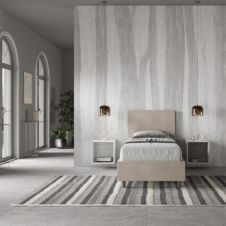 Letto Adele Singolo Microfibra 80x190 cm