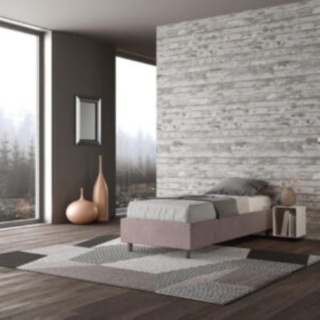 Letto Azelia Singolo Microfibra 80x210 cm