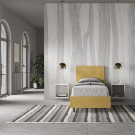 Letto Antea Singolo Microfibra 80x200 cm