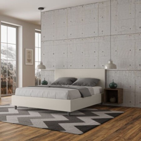 Letto Azelia Matrimoniale similpelle 80x210 cm