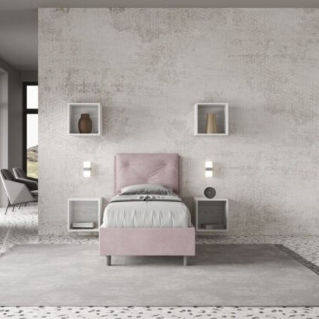 Letto Appia Singolo Microfibra 80x190 cm