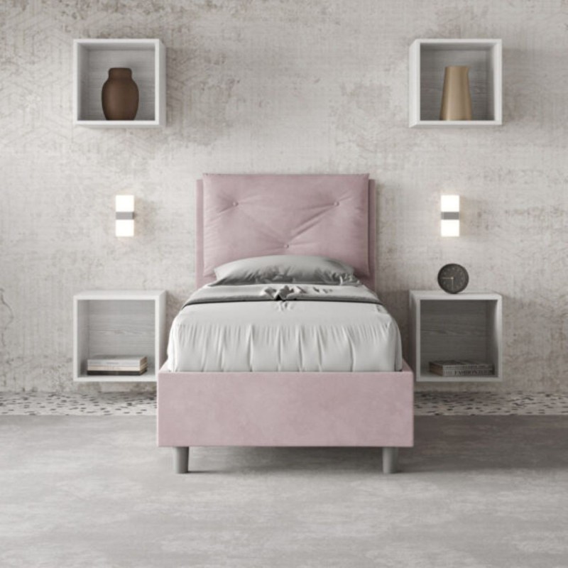 Letto Appia Singolo Microfibra 80x190 cm