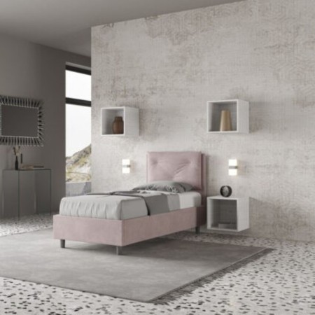 Letto Appia Singolo Microfibra 80x190 cm