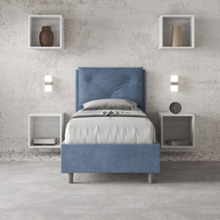 Letto Appia Singolo Microfibra 80x190 cm