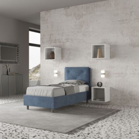 Letto Appia Singolo Microfibra 80x190 cm