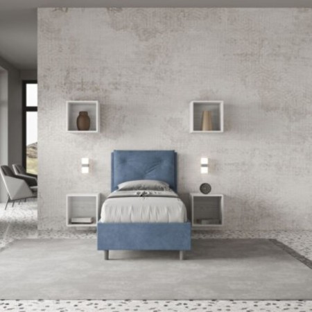 Letto Appia Singolo Microfibra 80x190 cm