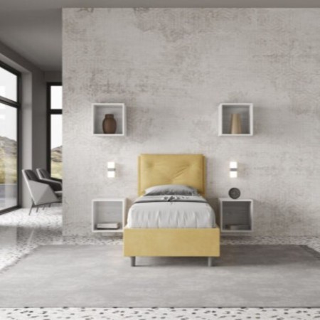 Letto Appia Singolo Microfibra 80x190 cm