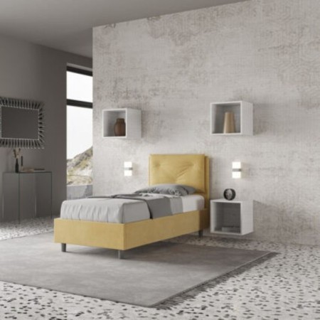Letto Appia Singolo Microfibra 80x190 cm