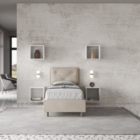 Letto Appia Singolo Microfibra 80x190 cm
