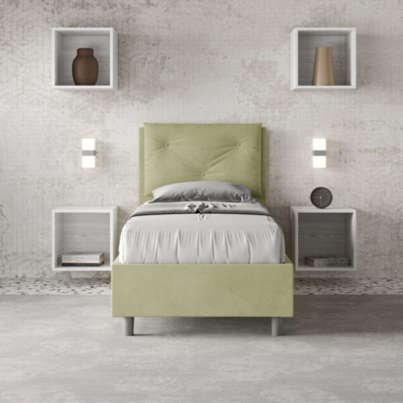 Letto Appia Singolo Microfibra 80x190 cm