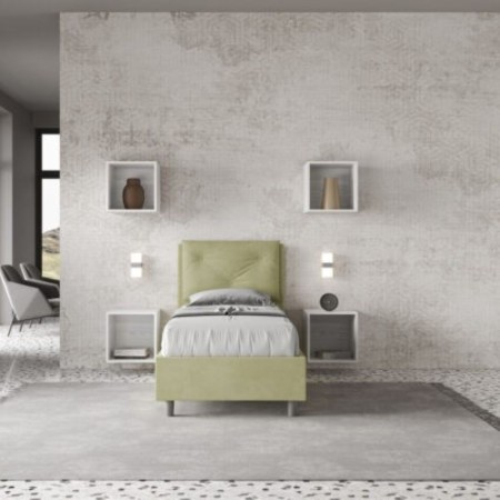 Letto Appia Singolo Microfibra 80x190 cm