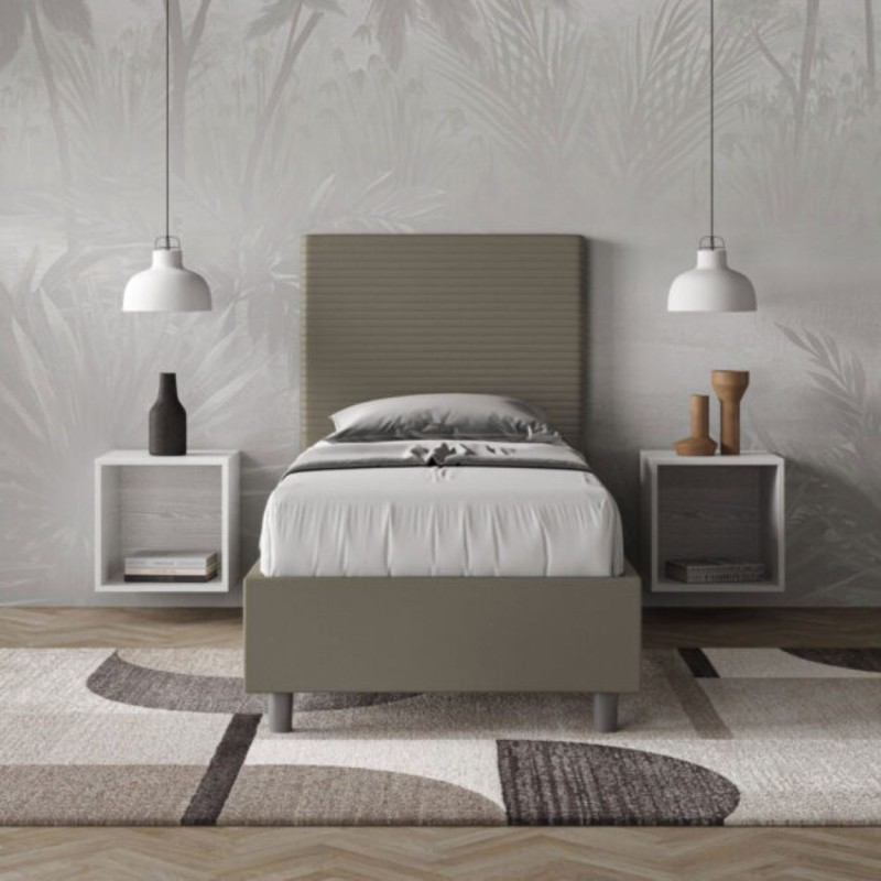 Letto Focus Singolo similpelle 80x190 cm Letto Focus Singolo similpelle 80x190 cm