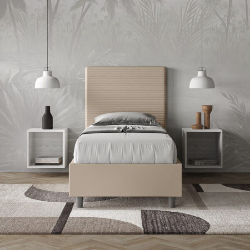 Letto Focus Singolo similpelle 80x190 cm Letto Focus Singolo similpelle 80x190 cm