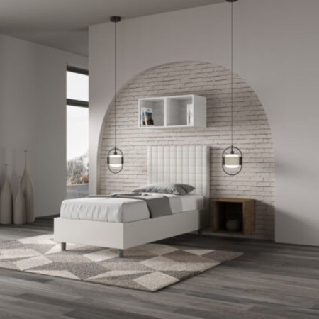 Letto Sunny Singolo similpelle 80x190 cm