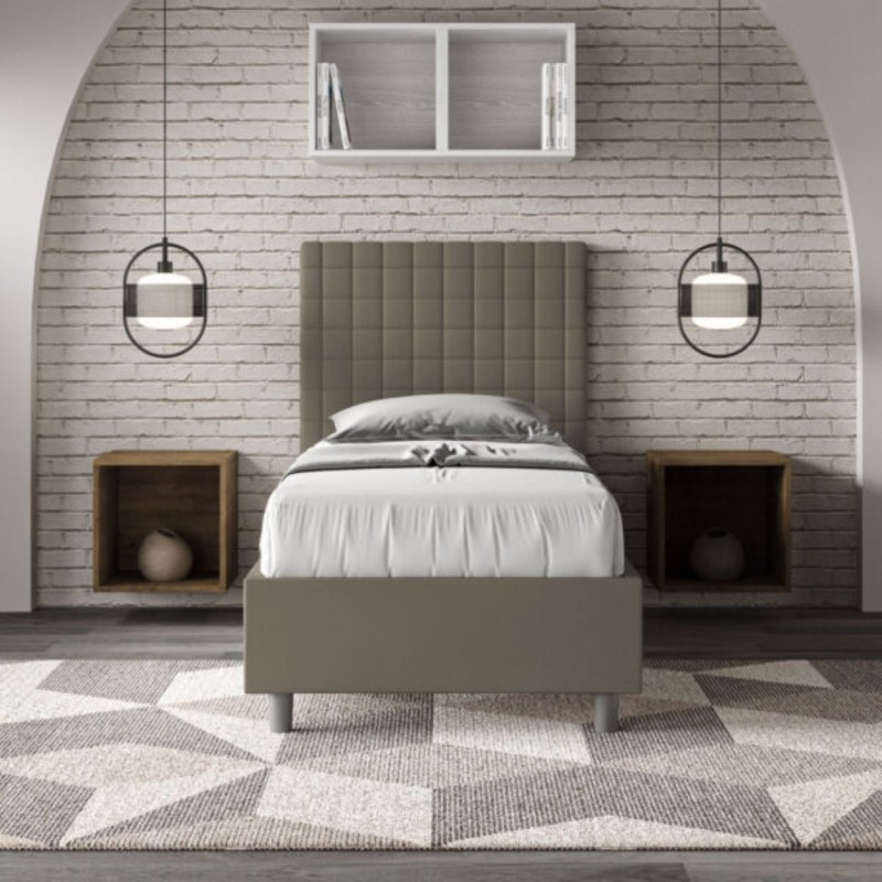 Letto Sunny Singolo similpelle 80x190 cm Letto Sunny Singolo similpelle 80x190 cm