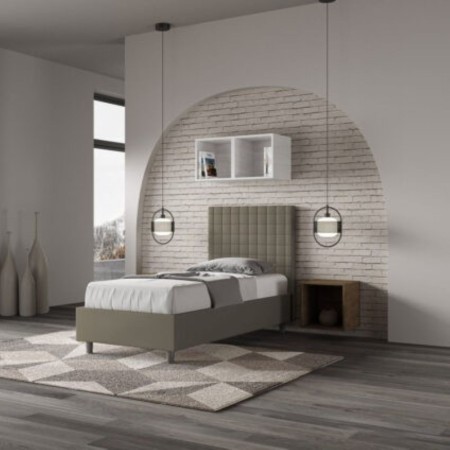 Letto Sunny Singolo similpelle 80x190 cm