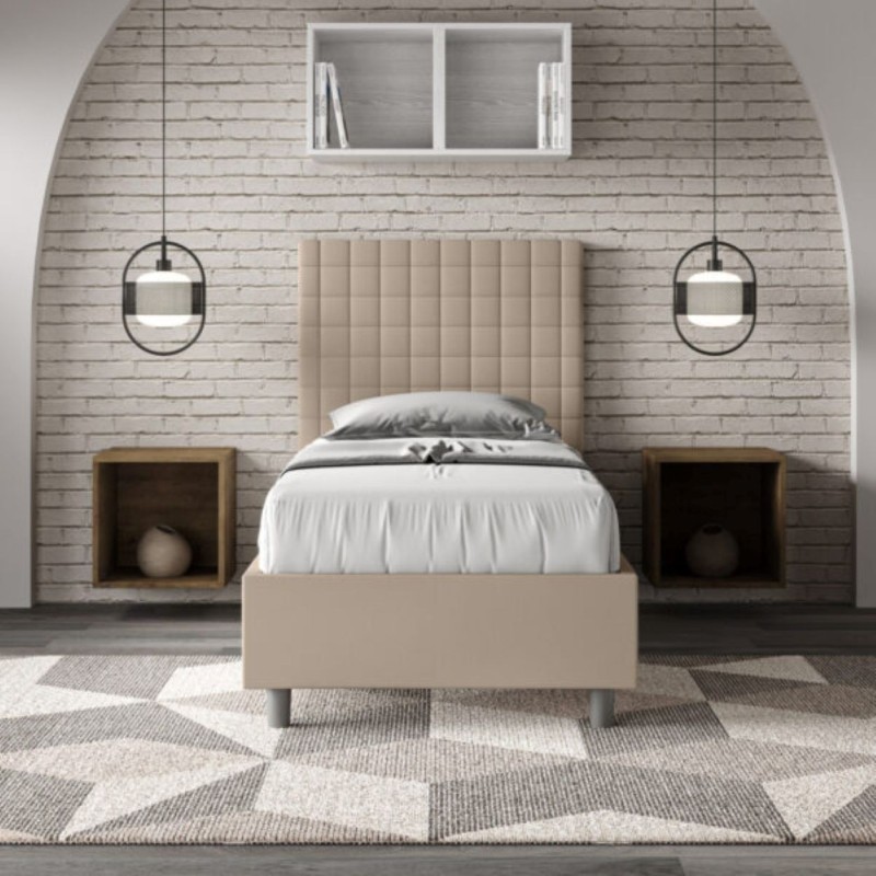 Letto Sunny Singolo similpelle 80x190 cm Letto Sunny Singolo similpelle 80x190 cm