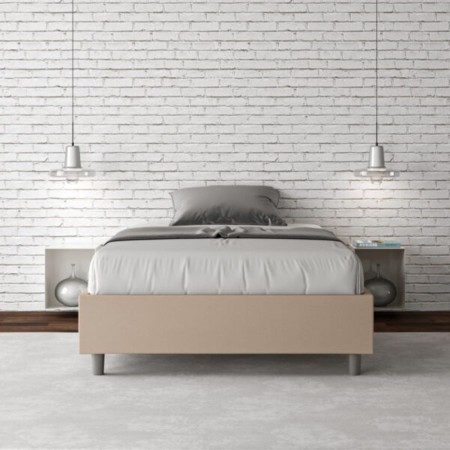 Letto una piazza e mezza similpelle Azelia 120×190