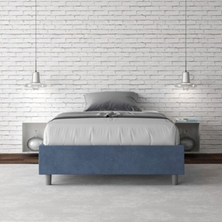 Letto una piazza e mezza microfibra Azelia 120×190