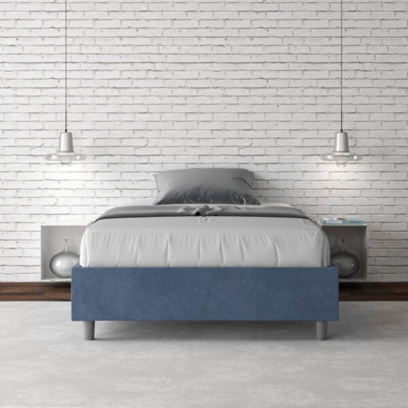 Letto una piazza e mezza microfibra Azelia 120×190 Letto una piazza e mezza microfibra Azelia 120×190