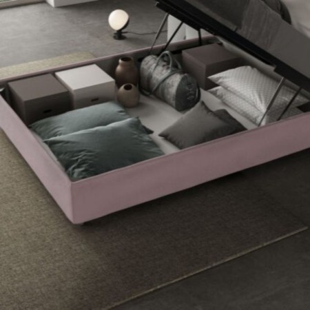 Letto una piazza e mezza microfibra Azelia 120×190
