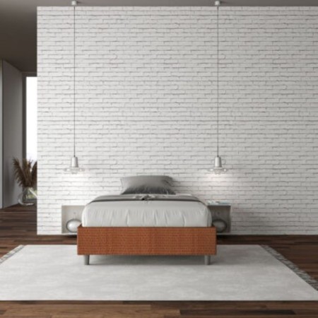 Letto una piazza e mezza tessuto Azelia 120×190 Letto una piazza e mezza tessuto Azelia 120×190