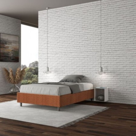 Letto una piazza e mezza tessuto Azelia 120×190 Letto una piazza e mezza tessuto Azelia 120×190