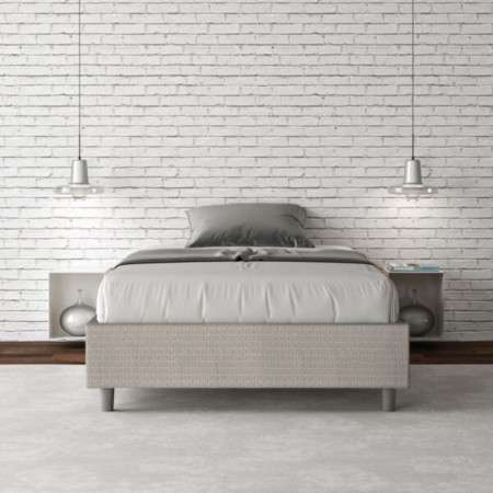 Letto una piazza e mezza tessuto Azelia 120×190 Letto una piazza e mezza tessuto Azelia 120×190