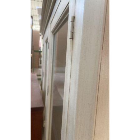 Credenza Avorio Classica in Legno e MDF 205x42x86 cm