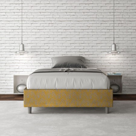 Letto una piazza e mezza tessuto Azelia 120×190 Letto una piazza e mezza tessuto Azelia 120×190