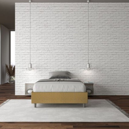 Letto una piazza e mezza tessuto Azelia 120×190 Letto una piazza e mezza tessuto Azelia 120×190