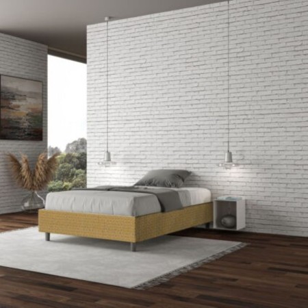 Letto una piazza e mezza tessuto Azelia 120×190 Letto una piazza e mezza tessuto Azelia 120×190