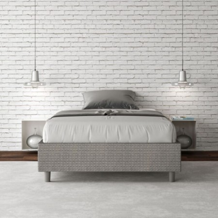 Letto una piazza e mezza tessuto Azelia 120×190 Letto una piazza e mezza tessuto Azelia 120×190