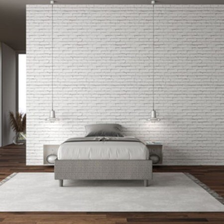 Letto una piazza e mezza tessuto Azelia 120×190 Letto una piazza e mezza tessuto Azelia 120×190