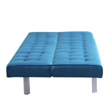 Divano Letto BLU MELANGE struttura in metallo e legno