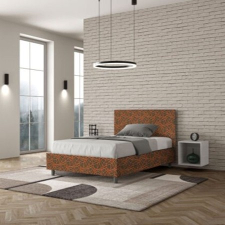 Letto una piazza e mezza tessuto Adele 120×190 Letto una piazza e mezza tessuto Adele 120×190