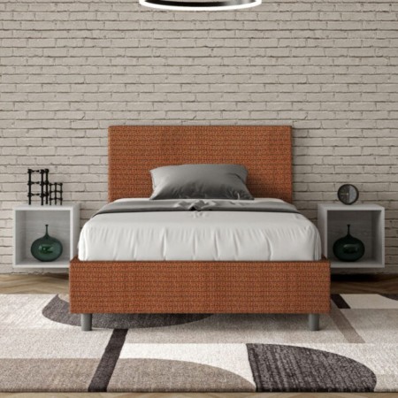 Letto una piazza e mezza tessuto Adele 120×190 Letto una piazza e mezza tessuto Adele 120×190