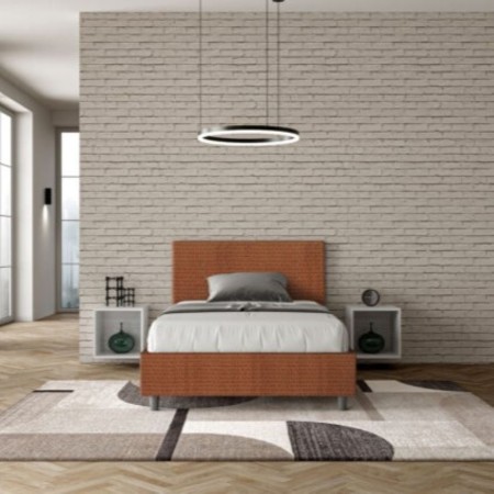 Letto una piazza e mezza tessuto Adele 120×190 Letto una piazza e mezza tessuto Adele 120×190