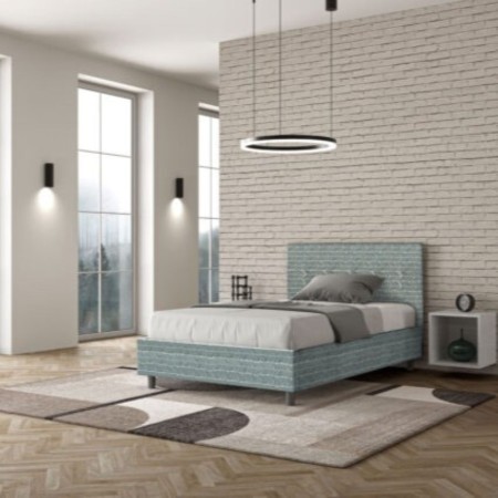 Letto una piazza e mezza tessuto Adele 120×190 Letto una piazza e mezza tessuto Adele 120×190