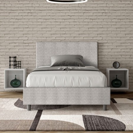 Letto una piazza e mezza tessuto Adele 120×190 Letto una piazza e mezza tessuto Adele 120×190