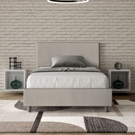 Letto una piazza e mezza tessuto Adele 120×190 Letto una piazza e mezza tessuto Adele 120×190