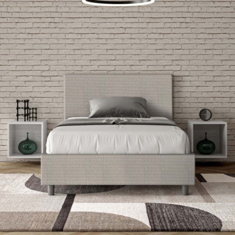 Letto una piazza e mezza tessuto Adele 120×190 Letto una piazza e mezza tessuto Adele 120×190