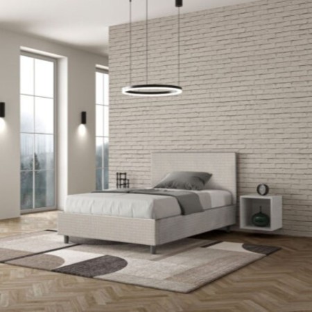 Letto una piazza e mezza tessuto Adele 120×190 Letto una piazza e mezza tessuto Adele 120×190