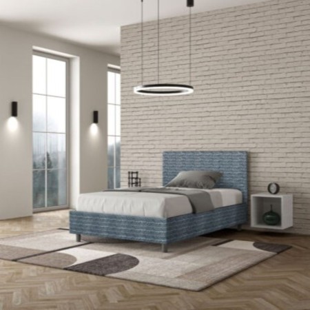 Letto una piazza e mezza tessuto Adele 120×190 Letto una piazza e mezza tessuto Adele 120×190