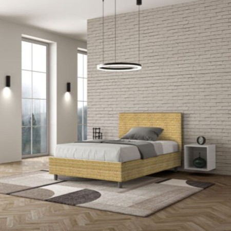 Letto una piazza e mezza tessuto Adele 120×190 Letto una piazza e mezza tessuto Adele 120×190