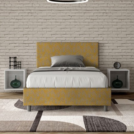 Letto una piazza e mezza tessuto Adele 120×190 Letto una piazza e mezza tessuto Adele 120×190