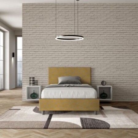 Letto una piazza e mezza tessuto Adele 120×190 Letto una piazza e mezza tessuto Adele 120×190