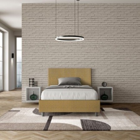 Letto una piazza e mezza tessuto Adele 120×190 Letto una piazza e mezza tessuto Adele 120×190